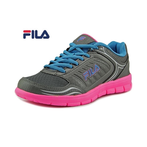 dark pink fila shoes